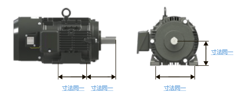 従来のSBD-Pシリーズと取付互換性有 画像