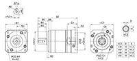 Servobox Series Model FB 1-Stage Planetary Reducer Gearbox - 2