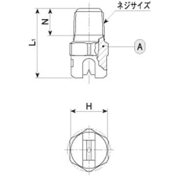 山形扇形ノズル(一体形) VVPシリーズ いけうち