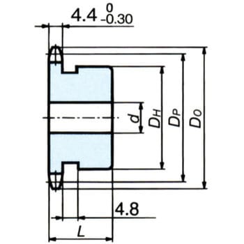 RS標準スプロケットRS35 椿本チエイン